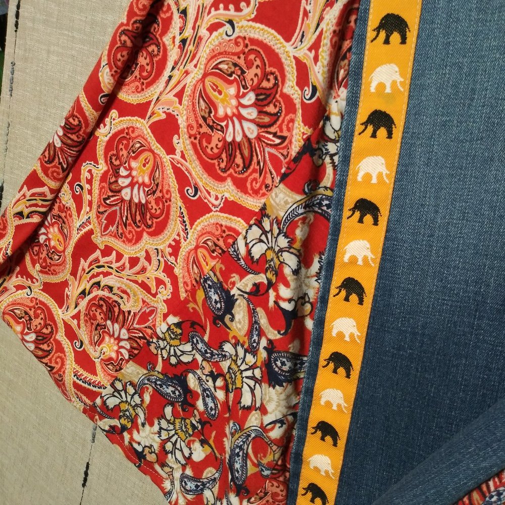 1613 Jeaniemade Size 8 Levi's Bell-Bottoms - Picture 3 of 4
